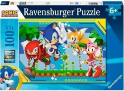 Ravensburger Παζλ Disney: Sonic Puzzle 100XXLτεμ 12001134