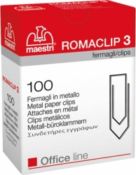 Roma Paper Clips No3/100 1092103