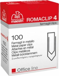 Roma Paper Clips No4/100 1092104