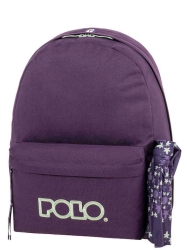 Polo Σακιδιο Original Scarf Purple/Turquoise-Μωβ/Τιρκουαζ 901135-4759