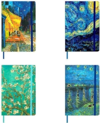 Salko Σημειωματάριο Van Gogh A5 80σελ. 4 σχέδια 4049