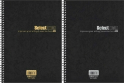 Salkopaper Select Τετράδιο Σπιράλ Select Α4 2 Θεμάτων Μαύρο 2622