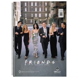 Salkopaper Τετράδιο Σπιράλ Α4 2Θ Friends 7387