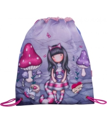 Santoro Gorjuss Τσάντα Πλάτης Πουγκί Cheshire Cat Λιλά 237402