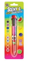 Scentos Στυλό Gel Rainbow 10 Χρωμάτων