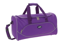 Seagull Τσάντα Ταξιδίου Από Ύφασμα Μεσσαία 58cm Μωβ PDR101