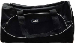 Seagull Τσάντα Ταξιδίου Από Ύφασμα Μικρή 45cm Μαύρη PDR100