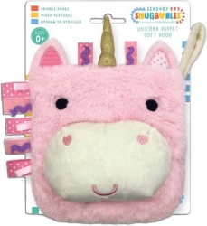 Sensory Snuggables - Unicorn Puppet Soft Book
