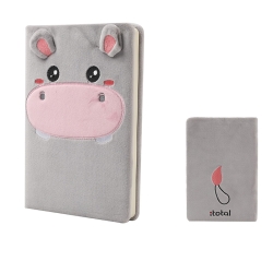 Σημειοματάριο i-Total Assorted Plush Hippo XL2052J