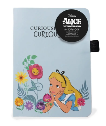 Σημειωματάριο με Θηλιά για Στυλό 10x15cm Disney Η Αλίκη στη Χώρα των Θαυμάτων NBA6PENDC03