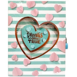 Σημειωματάριο Παιδικό Diary Με Κουτί Hearts 0.24.153