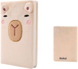 Σημειωματάριο Plush Α5 I-total Capybara Xl2052k