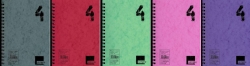 Σημειωματάριο Σπιράλ Simple 12,5x17,6cm 4 Θέματα