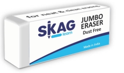 Skag Γόμα Jumbo Dust-Free Λευκή 300308
