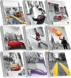 Skag Τετράδιο Σπιράλ Α4 3 Θεμάτων Street Icon 9133