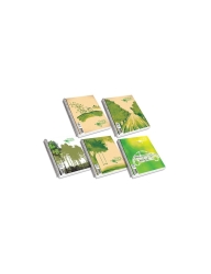 Skag Τετράδιο Σπιράλ Α4 4 Θεμάτων Green 2854