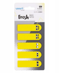 Smart Σελιδοδείκτες Σχεδίων 12x54cm 5x25 Emoji Fresh 110524