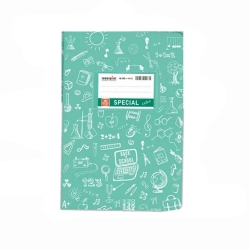 Special Doodles Τετράδιο Καρφίτσα Ριγέ 17x25cm 50φ Βεραμάν 4311