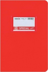 Special Τετράδιο Ριγέ 17x25cm 50φ Κόκκινο