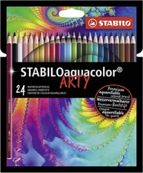 Stabilo Aquacolor Ξυλομπογιές 1624 Σετ 24τμχ
