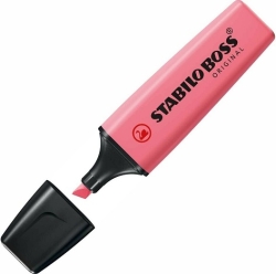 Stabilo Boss Υπογραμμιστής Pastel 70/150 Κερασί (Cherry Pink)