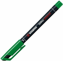Stabilo Μαρκαδόρος OHP Permanet Small 841/36 Πράσινος