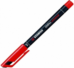 Stabilo Μαρκαδόρος OHP Permanet Small 841/40 Κόκκινος
