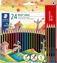 Staedtler Noris Ξυλομπογιές Wopex 20+4 Χρώματα 185-C24P