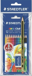 Staedtler Ξυλομπογιές Noris Colour 12τχμ Bonus Pack Με Μολύβι Και Σβήστρα 61-SET6