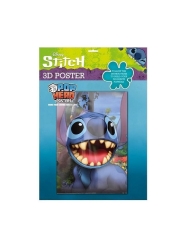 Stitch 3d Poster (Popheads)
