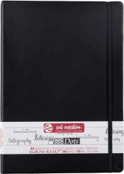 Talens Βιβλίο Sketch Dots Σχεδίου 80φ 80gsm 21x30cm Μαύρο 9314403M