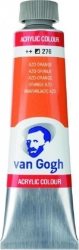Talens Van Gogh Ακρυλικό Χρώμα Σε Σωληνάριο 40ml Azo Orange 276