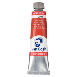 Talens Van Gogh Ακρυλικό Χρώμα Σε Σωληνάριο 40ml Burnt Sienna 411
