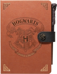 Harry Potter Premium A5 Leather Notepad With Magic Pen-Wand CBA5001