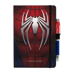 Notebook Premium A5 With Light Pen Spiderman