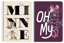Τετράδιο Σπιράλ A4 2 Θεμάτων Minnie 562997