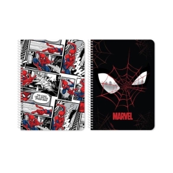 Διακάκης Τετράδιο Σπιράλ A4 2 Θεμάτων Spiderman 506005