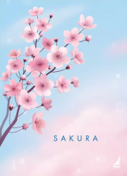 Τετράδιο Σπιράλ A4 3 Θεμάτων Sakura