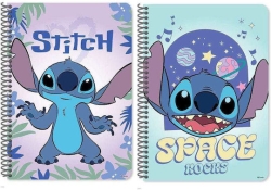 Τετράδιο σπιράλ Disney 17x25cm Stitch 2θέματα 60σελίδες διάφορα σχέδια
