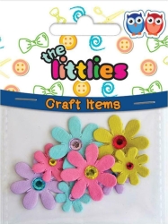 The Littlies Διακοσμητικά Λουλούδια Χειροποίητα 8τμχ 646063