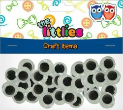 The Littlies Ματάκια Κινούμενα 7mm 100τεμ 646602
