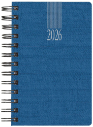 ΘΕΟΦΥΛΑΚΤΟΣ ΗΜΕΡΟΛΟΓΙΟ ΗΜΕΡ. 11Χ16,5 KASHMIR WIRE-O ΜΠΛΕ