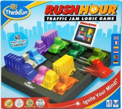 Think Fun Επιτραπέζιο Παιχνίδι Rush Hour για 1 Παίκτη 8+ Ετών (EN) 5000