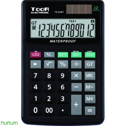 Toor 12 Digit Calculator TR-2296T-12