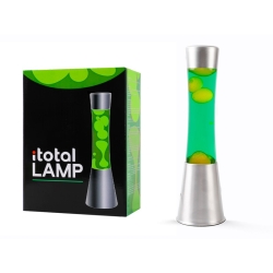 i-Total Λάμπα Διακοσμητική Lava Green/Yellow 40cm XL2346