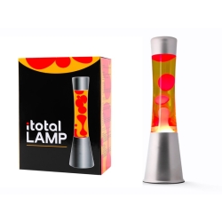 i-Total Λάμπα Διακοσμητική Lava Κίτρινο-Κόκκινο 40cm XL2349