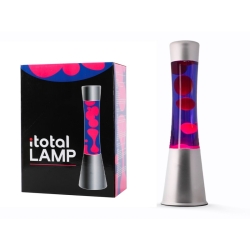 i-Total Λάμπα Διακοσμητική Lava Purple-Pink 40cm XL2348