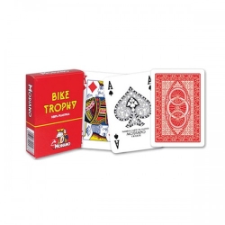 Modiano Bike Trophy Red playing cards
