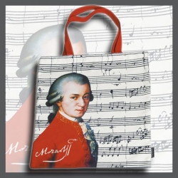 Τσάντα για ψώνια shopper Fridolin 38x40 cm (Mozart) 12725