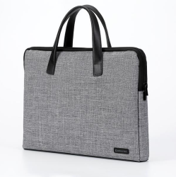 Τσάντα Laptop 40x4,2x29Υ Γκρι 11053-08